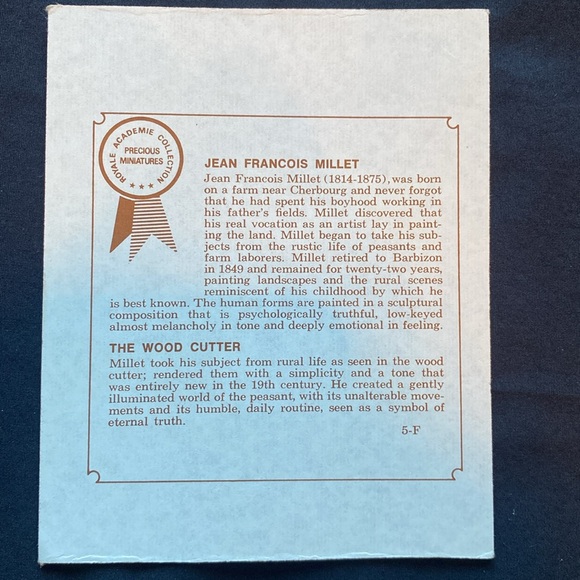 Vintage Royals Academie Collection Precious Miniatures - Picture 5 of 11